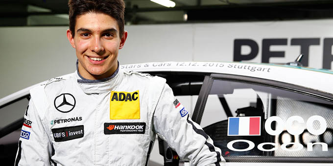 Estban Ocon Mercedes DTM